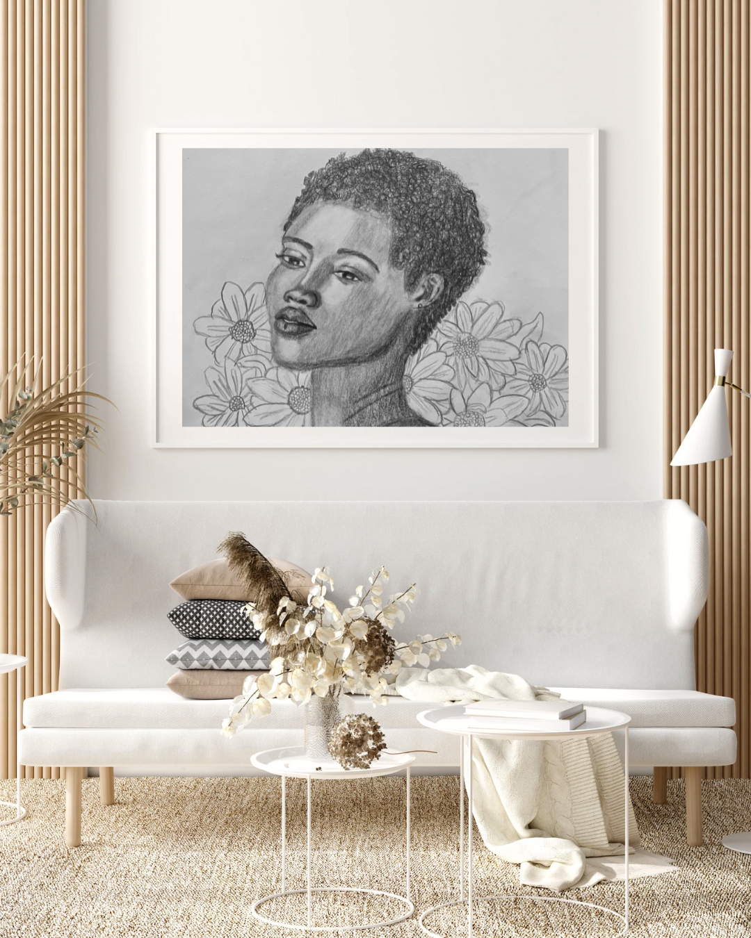 She Blooms Print