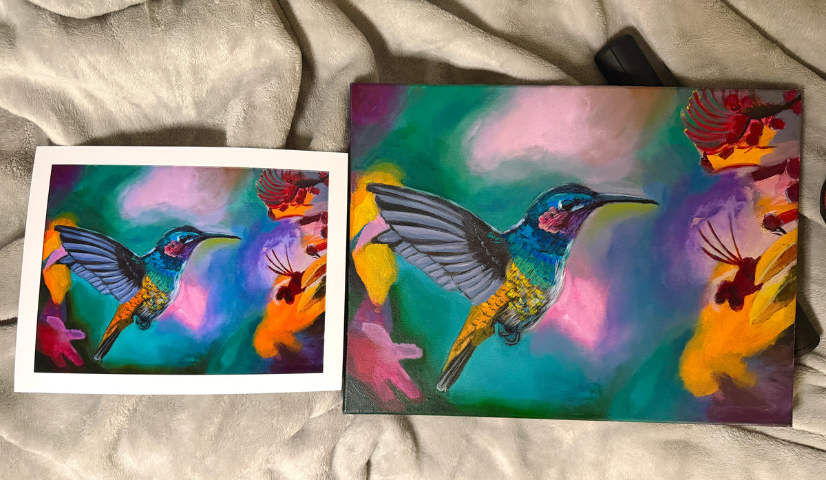 A Visit From Joy Print