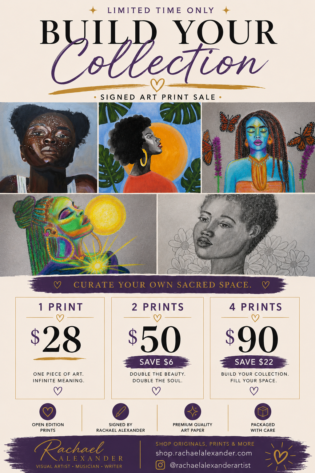 Build Your Collection | Signed 8x10 Art Print Bundle Sale
