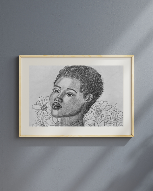 She Blooms Print